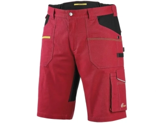 Kraťasy CXS STRETCH červeno-čierne