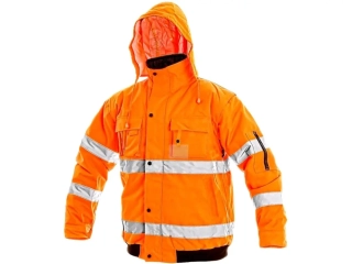Zimná reflexná bunda LEEDS orange